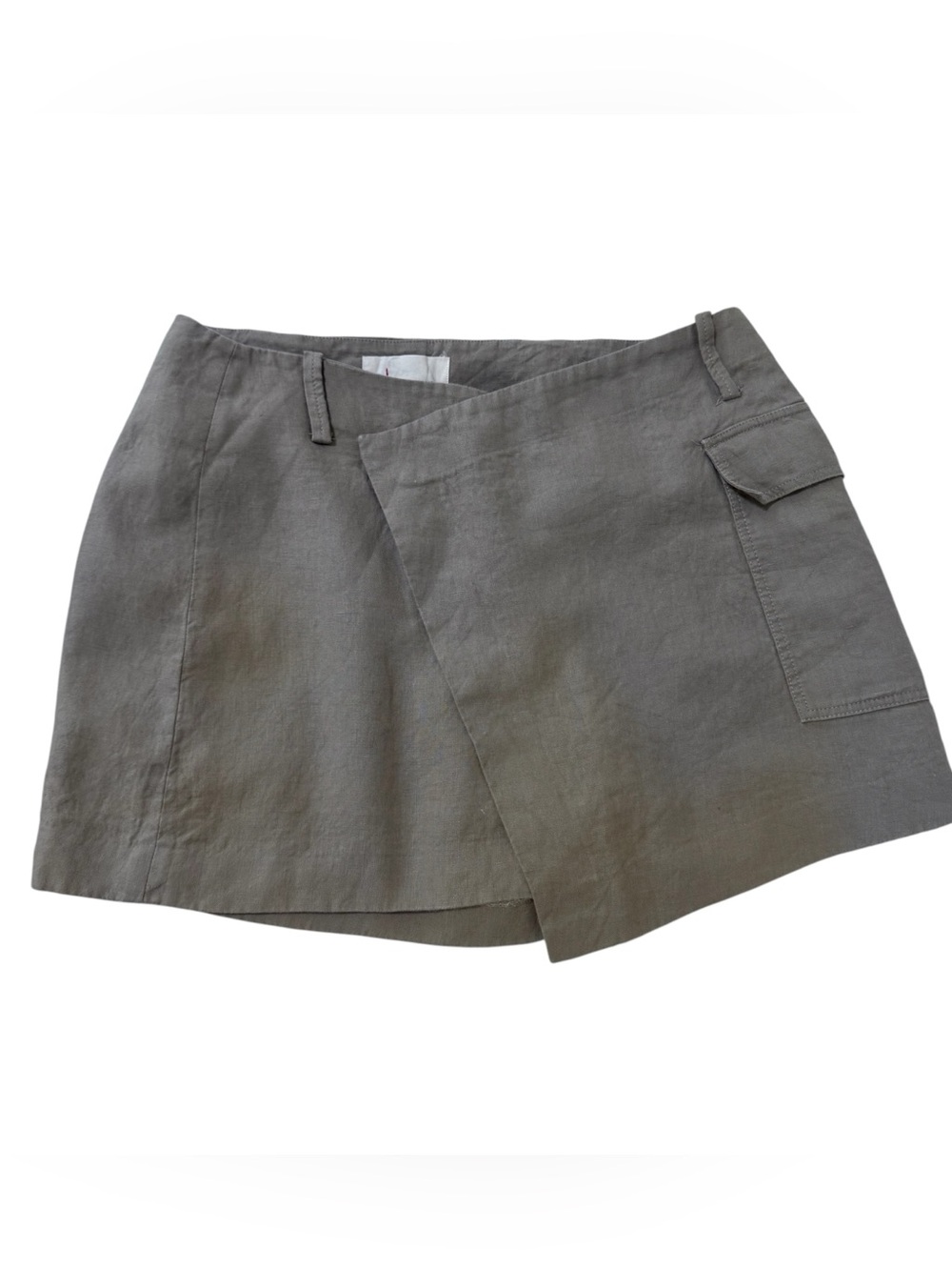 Anthropologie Khaki Utility Skort - Picture 2 of 8
